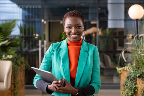 Professional Woman with Tablet